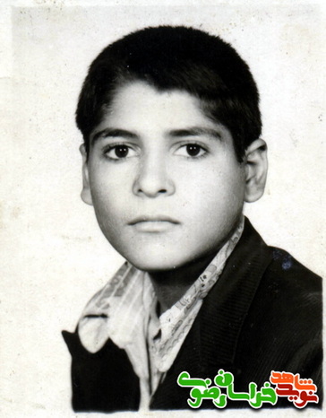 تصویر شهید حسین دانشور سیوکی در نوجوانی