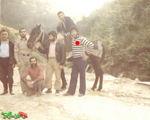 استفاده از اسب برای امداد رسانی به رزمندگان در مسیرهای صعب العبور کوهستانی و مشارکت بومیان محلی