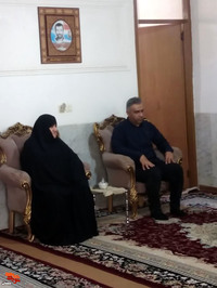 دیدار مسئولان محلی شهرستان دامغان با خانواده معظم شهید والامقام فرهاد روشنایی- ششم اردیبهشتماه ۱۴۰۲ شهرستان دامغان