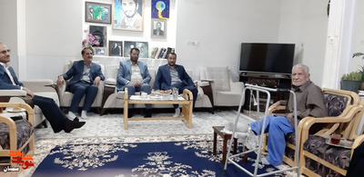 دیدار مسئولان شاهرودی با خانواده معظم شهید والامقام علیرضا قتولی- پانزدهم اردیبهشتماه ۱۴۰۲ شهر بسطام