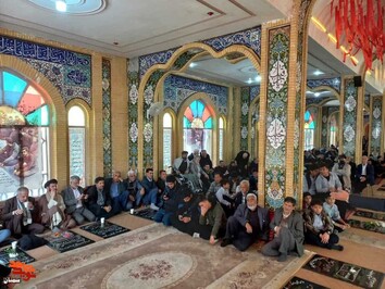 یادواره شهدای کربلای پنج- بیست و سوم دی‌ماه ۱۴۰۲ گلزار شهدای شهرستان گرمسار