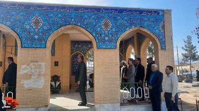 زیارت دورهای جمعی از مروجان فرهنگ ایثار و شهادت- بیست و چهارم اسفندماه ۱۴۰۲ گلزار شهدای روستای خیرآباد