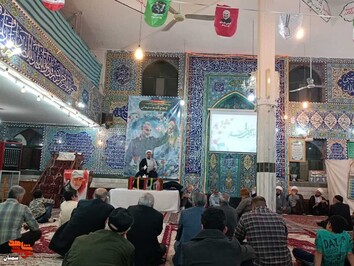 مراسم بزرگداشت شهادت شهید حاج قاسم سلیمانی- دوازدهم دیماه ۱۴۰۳ مسجد امام حسن مجتبی(ع) شهرستان میامی