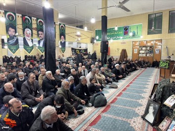 مراسم شهادت امام کاظم(ع) و یادواره شهدای شهرک گلستان دامغان- ششم دیماه ۱۴۰۳ مسجد امام موسیبنجعفر(ع) شهرستان دامغان