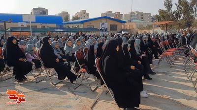 مراسم زنگ شهید به مناسبت روز بزرگداشت شهدا- بیست و دوم اسفندماه ۱۴۰۳ مدرسه دخترانه شاهد فاطمهزهرا(س) شهرستان سمنان