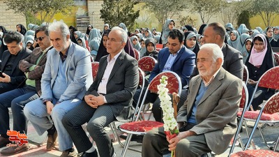 مراسم زنگ شهید به مناسبت روز بزرگداشت شهدا- بیست و دوم اسفندماه ۱۴۰۳ مدرسه دخترانه شاهد فاطمهزهرا(س) شهرستان سمنان