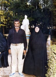 پدر و مادر شهید احمدعلی فتحی روح اله فتحی - بی بی خانم حسینی