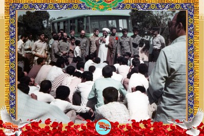 ردیف ایستاده نفر پنجم از راست شهید غلامعلی صداقتی