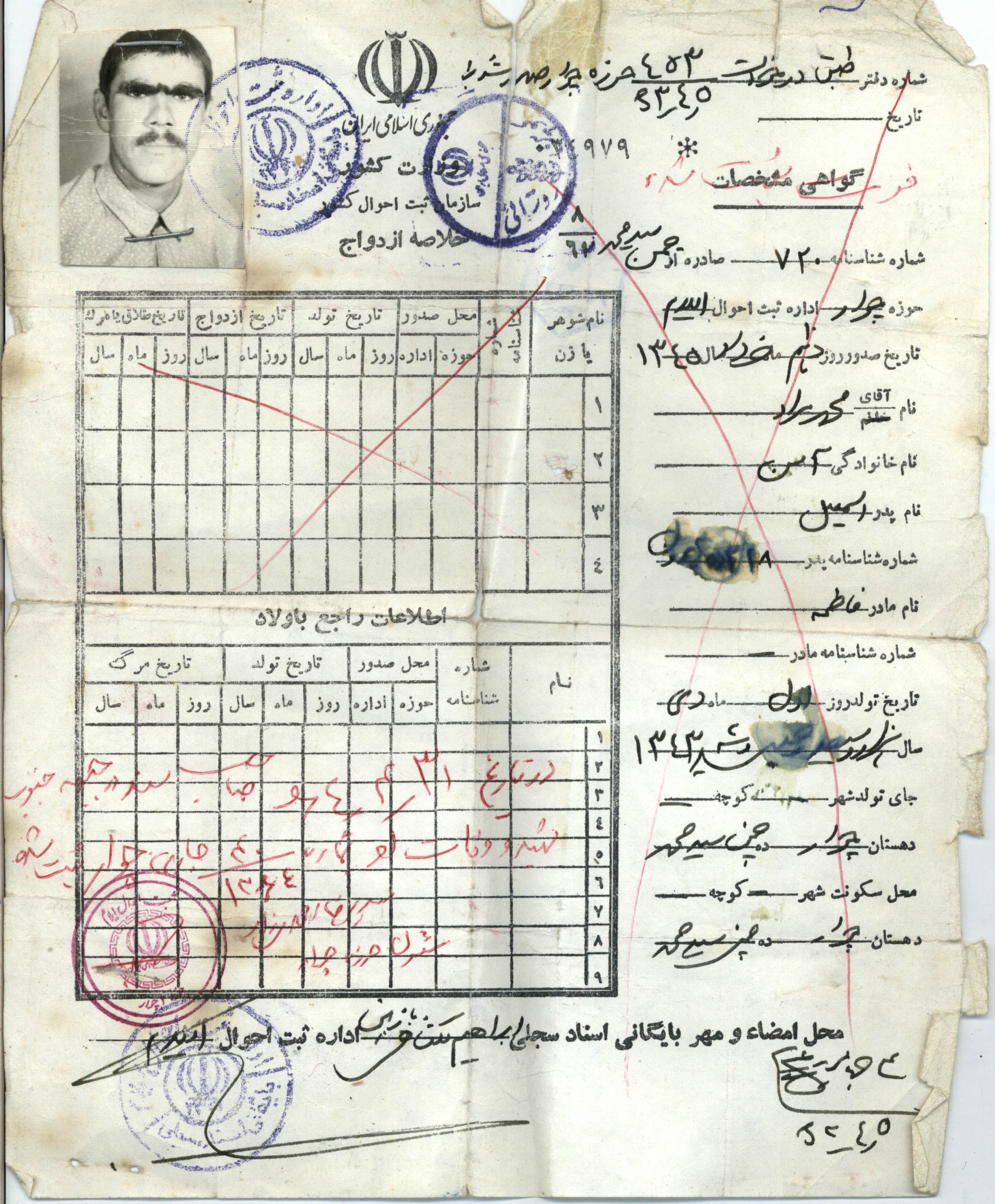 اسناد شهید محمد مراد آسن